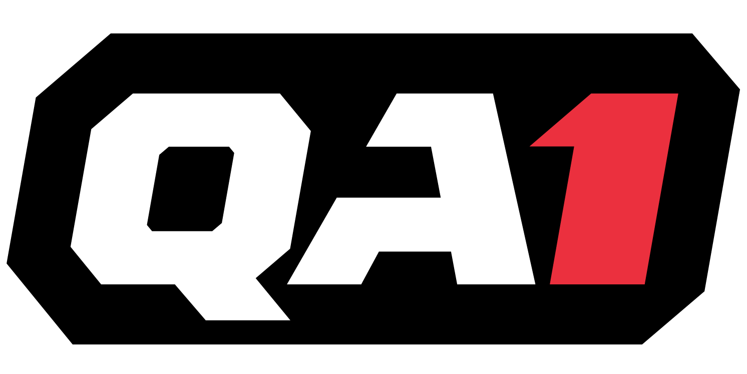 QA1 Logo - Black Background