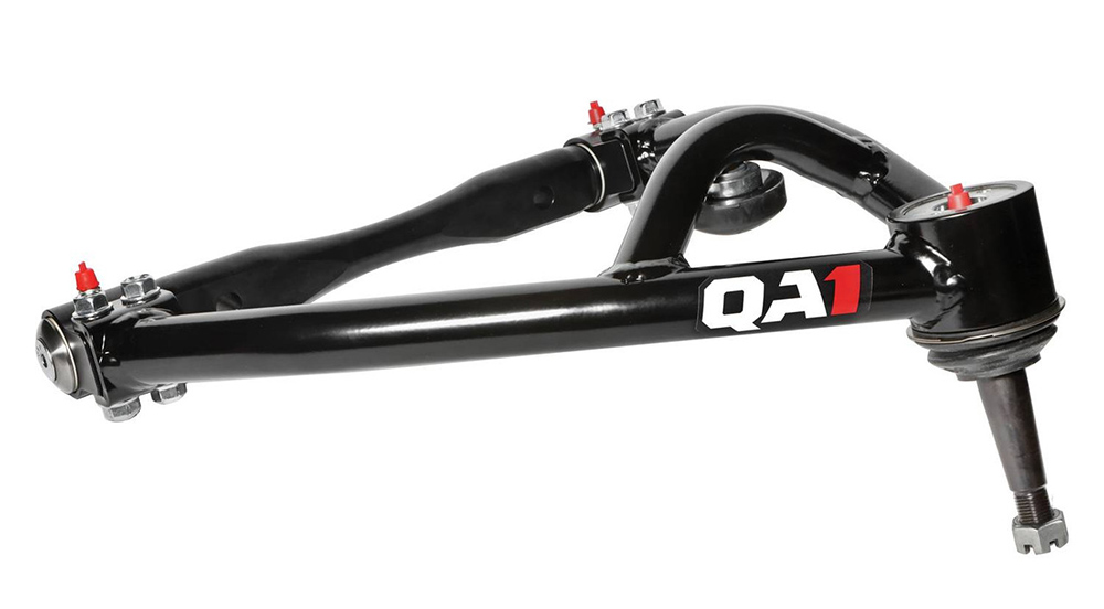 QA1's tubular control arms feature modern bushings and improve your Chevy Nova's geometry.